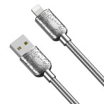 XO NB216 Lightning Kabel 1m (Lightning/USB-A) Sølv