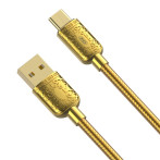 XO NB216 USB-C-kabel 1m (USB-C/USB-A) Gull