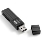 XO DK05A 2-i-1 USB 2.0-kortleser (SD/microSD)