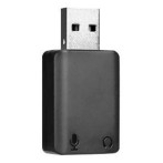Boya Minijack til USB-mikrofonadapter (1xUSB-A/2x3,5 mm)