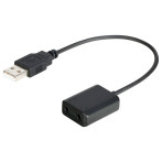 Boya Minijack til USB-adapter m/3,5 mm (m/kabel)