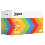 Polaroid Color GO Film m/hvit ramme m/Polaroid Go-kamera - 48-pk