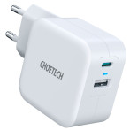 Choetech PD5002-EU QC USB-C-lader 5A/38W (USB-C/USB-A)