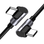 Ugreen US323 USB-C-kabel m/vinkel 1m (USB-C/USB-C)