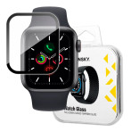 Wozinsky Watch Glass Hybrid Skjermbeskytter for Apple Watch 6/5/4/SE (40 mm) Svart