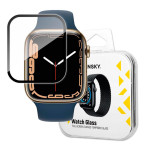 Wozinsky Watch Glass Hybrid Skjermbeskytter for Apple Watch 7/8 (45mm) Svart