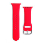 Hurtel silikonrem for Apple Watch (38-41 mm) Rød