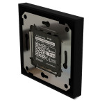 Heatit Z-Push Wall Controller Trykknapp - 1-3 knapper (Z-Wave) Svart