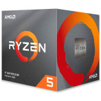 AMD Ryzen 5 3600 CPU - 3,6 GHz 6 kjerner - AMD AM4 (m/kjølere)