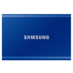Samsung Portable T7 SSD Harddisk 1TB - 2,5tm (USB 3.2 Gen2) Blå