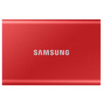 Samsung Portable T7 SSD Harddisk 2TB (USB 3.2 Gen2) Rød