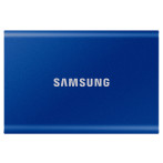 Samsung Portable T7 SSD Harddisk 500GB (USB 3.2 Gen 2) Blå
