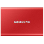 Samsung Portable T7 SSD Harddisk 500GB (USB 3.2 Gen 2) Rød