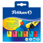 Pelikan Textmarker 490 Highlighter-sett - 6 farger