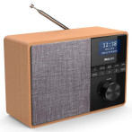 Philips TAR5505 DAB+-radio (Bluetooth/DAB/DAB+/FM) Bright Wood