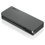 Lenovo USB-C dokkingstasjon (RJ-45/USB-A/USB-A/HDMI/VGA)