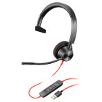 Poly Plantronics Blackwire 3310 MS Mono Headset (USB-A)