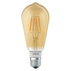 Ledvance SMART+ Edison dimbar glødelampe E27 klar/gull - 5,5W (45W) Bluetooth