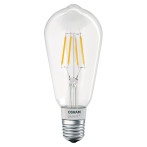Ledvance SMART+ Edison dimbar LED-glødelampe E27 klar - 5,5W (60W) Bluetooth