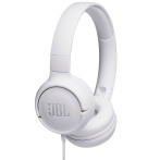 JBL Tune 500 On-Ear-hodetelefoner (3,5 mm) Hvit