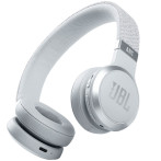 JBL Live 460NC Bluetooth Over-Ear Hodetelefon m/ANC (50 timer) Hvit