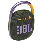 JBL Clip 4 Bluetooth-høyttaler - 5W (10 timer) Grønn/Gul