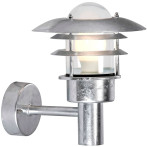 Nordlux Lønstrup Dimbar Vegglampe E27 - 22cm (60W) Galvanisert stål
