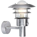 Nordlux Lønstrup Dimbar Vegglampe m/Sensor E27 - 32cm (60W) Galvanisert stål