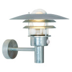 Nordlux Lønstrup Dimbar Vegglampe m/Sensor E27 - 32cm (60W) Stål