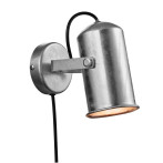 Nordlux Porter Vegglampe E27 - 9cm (60W) Galvanisert stål