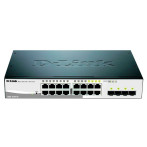 D-Link DGS-1210-16 M Network Switch 16 porter - 10/100/1000 Mbps (17,4W)