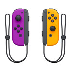 Nintendo Switch Joy-Con Set - Neon lilla/neon oransje