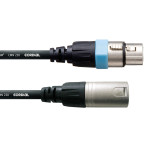 Cordial Fair Line XLR-kabel - 0,5 m (XLR hann/XLR hunn)