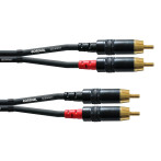 Cordial Phono Cable Stereo - 6m (2xRCA hann/2xRCA hann)