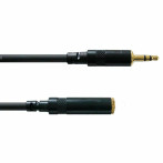 Cordial Minijack forlengelseskabel Stereo - 5 m (3,5 mm hunn/3,5 mm hann)