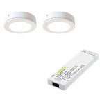 Limene LED-Lenox-2 LED Spotlight 2pk - 6,4cm (2x4W) Hvit