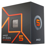 AMD Ryzen 5 7600 Box CPU - 3,8 GHz 6 kjerner - AMD AM5 (m/kjølere)