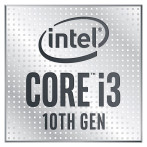 Intel S1200 Core i3 10100 skuff Gen. 10 CPU - 3,6 GHz 4 kjerner - Intel LGA 1200