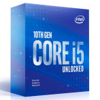 Intel S1200 Core i5 10600KF Box Gen. 10 CPU - 4,1 GHz 6 kjerner - Intel LGA 1200 (m/kjøler)