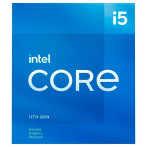 Intel S1200 Core i5 11400F Box Gen. 11 CPU - 2,6 GHz 6 kjerner - Intel LGA 1200 (m/kjøler)