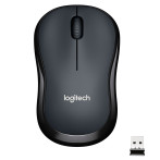 Logitech M220 Silent Wireless Mouse (1000DPI) Svart
