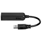 D-Link DUB-1312 USB 3.0 nettverkskort (USB-A/RJ45)