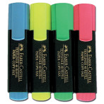 Faber-Castell Textliner 48 Highlighter Marker (4 farger)