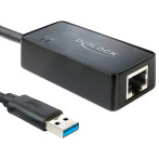 Delock USB 3.0 nettverkskort (USB/RJ45)