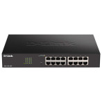 D-Link DGS-1100-16V2/E M RM Network Switch 16 porter - 10/100/1000 Mbps (10,1W)