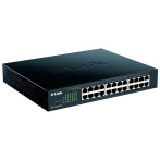 D-Link DGS-1100-24PV2 M RM PoE+ nettverkssvitsj 24 porter - 10/100/1000 Mbps (100W)