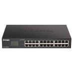 D-Link DGS-1100-24V2/E M RM Network Switch 24 porter - 10/100/1000 Mbps (14,38W)