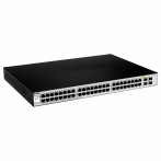 D-Link DGS-1210-48 M Network Switch 48 porter - 10/100/1000 Mbps (34,2W)