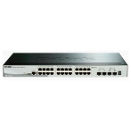 D-Link DGS-1510-28X M RM Network Switch 28 porter - 10/100/1000 Mbps (24W)