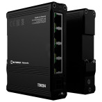 Teltonika TSW304 Industrial Din RAIL Network Switch 4 porter - 10/100/1000 Mbps (1,44W)